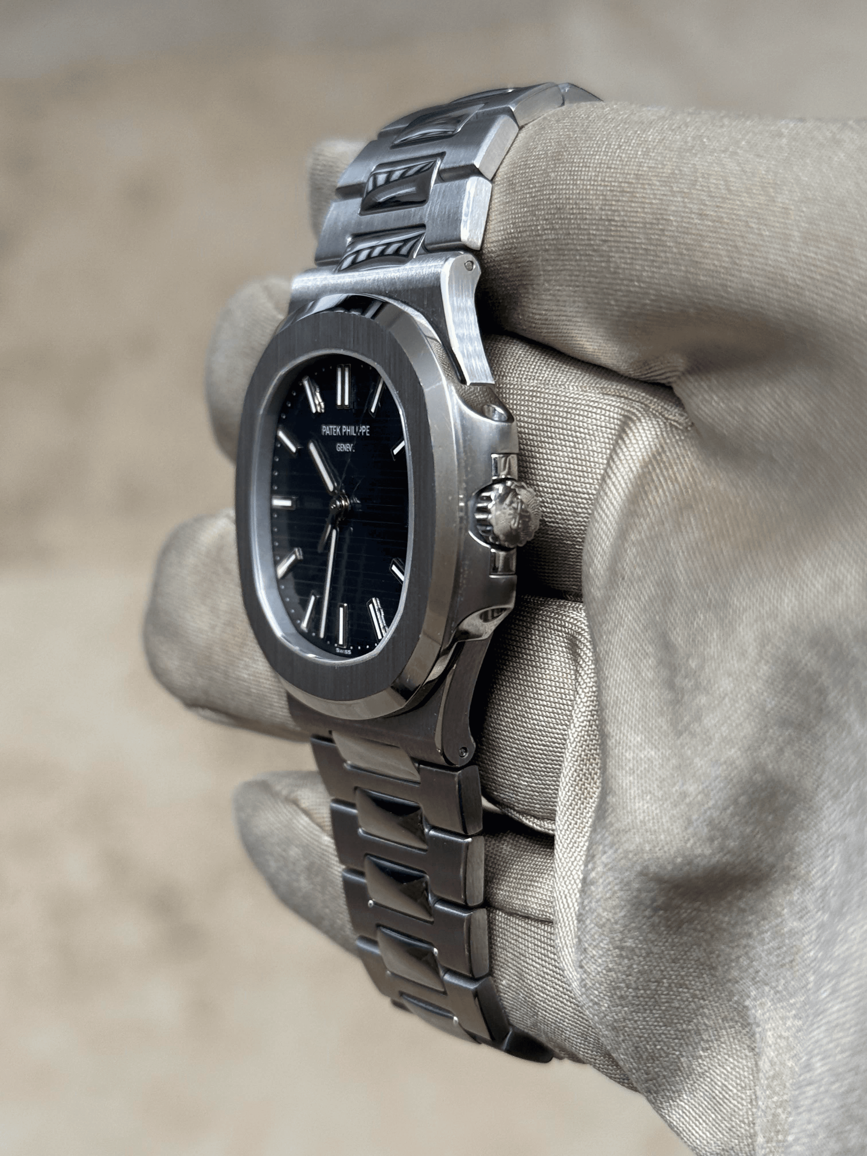 Patek Philippe Nautilus view 2